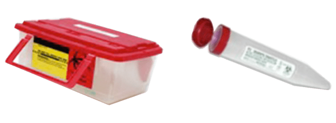 sharps disposal travel containers