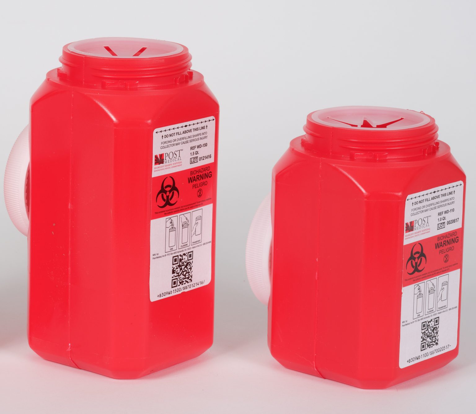 FDACleared Sharps Containers Safe Needle Disposal